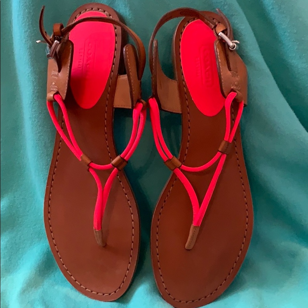 Coach sandals